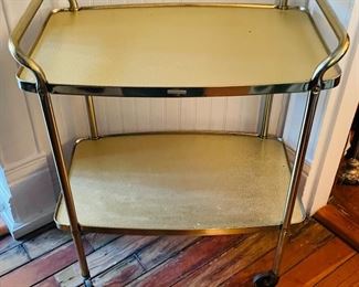 $110 
Retro dining cart gold 70's&nbsp;
