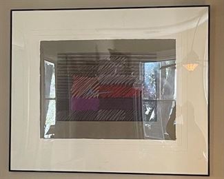 $150 
Singleton numbered print abstract&nbsp;
