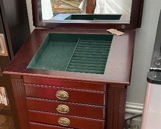 $100 
Jewelry chest&nbsp;