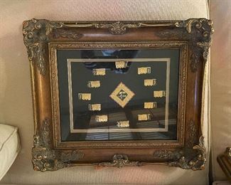 $75 
 ATL Olympic games framed 1996