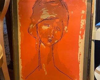 $50 
Modigliano print&nbsp;