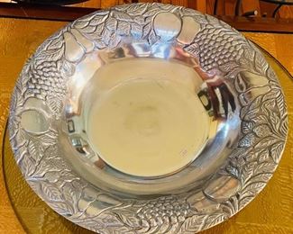 $50 
Large pewter bowl&nbsp;
