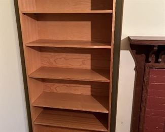 Ikea birch veneered bookcase 