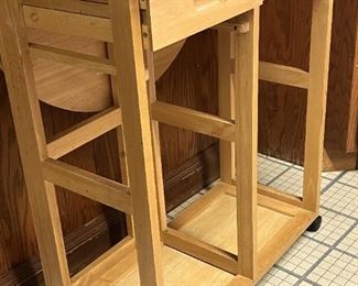 Microwave Cart on wheels 