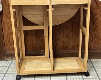 Microwave Cart on wheels 