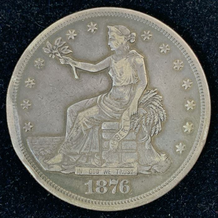 1876 United States Trade Dollar