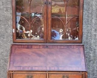 20th C Drexel Inlaid Secretary