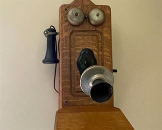 Antique Kellogg telephone