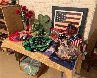 Independence Day, St. Patarick's day, Valentine's day!