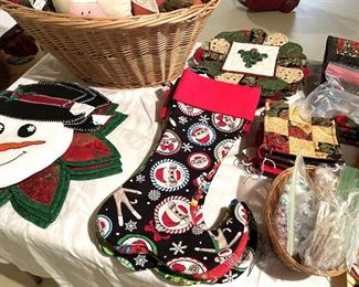 Snowmen and stockings