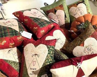 Adorable pillows crafted by our client