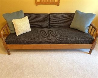 Day bed made from a twin Jenny Lind