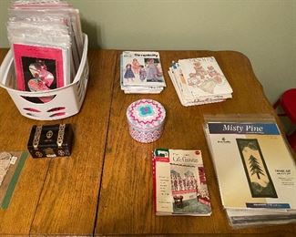 Sewing, cross-stitch and quilting patterns