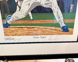 Nolan Ryan “Pitcher Perfect” lithograph
650.00
