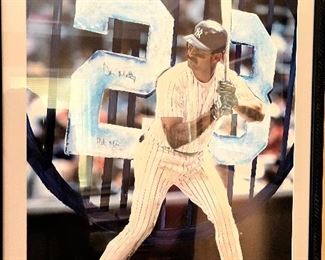 Don Mattingly signed painted picture 22/23 RARE
950.00