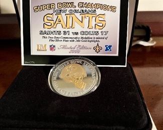 New Orleans Saints Super Bowl  44 Highland Mint