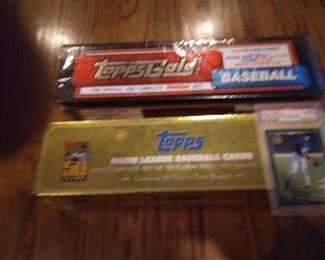 2001 Topps factory set (Ichiro  rookie) and 1992 Topps factory set.  500.00