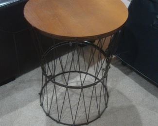 Table with wire base