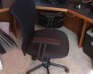 Steel office chair