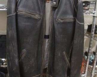 LW Leather jacket, men's size L