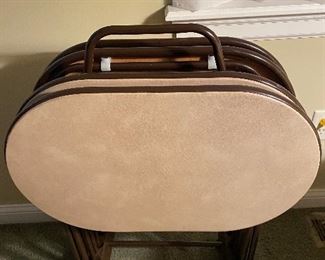 Vintage Cosco tv trays