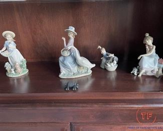 Large Collection of LLADRO Figurines