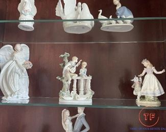 Large Collection of LLADRO Figurines