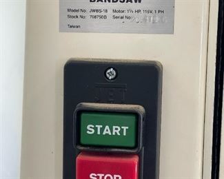 JET JWBS-18, 18-Inch Woodworking Bandsaw