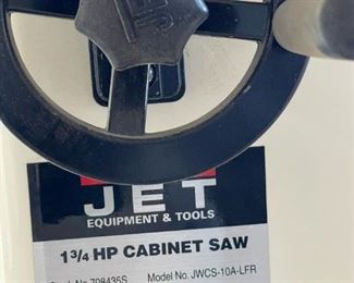JET JWCS-10A-LFR - 1 3/4 HP Cabinet Saw