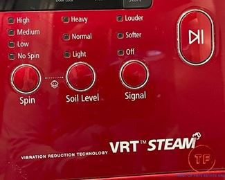 SAMSUNG VRT Steam Washer and Dryer with Pedestal Stands