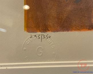 Signed Limited Edition Serigraph "Pretty Woman" by ITZCHAK TARKAY