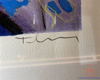 Signed Limited Edition Serigraph "Pretty Woman" by ITZCHAK TARKAY