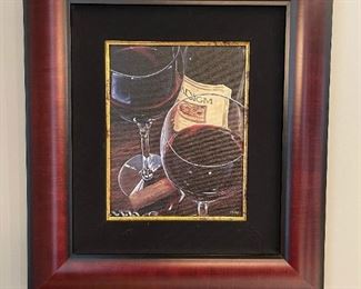 Signed Limited Edition Framed Giclee "Paradigm" by VICTOR OSTROVSKY