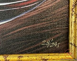 Signed Limited Edition Framed Giclee "Paradigm" by VICTOR OSTROVSKY