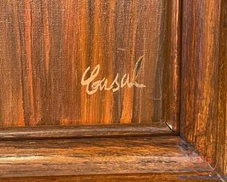 Original Oil on Canvas by MANUEL CASAL