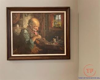 Original Oil on Canvas by MANUEL CASAL