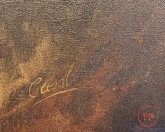 Original Oil on Canvas by MANUEL CASAL