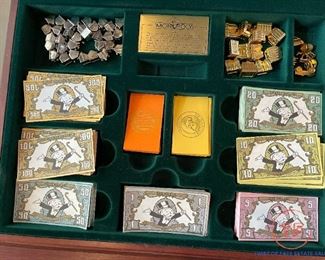 Franklin Mint Monopoly Collector's Edition Wooden Table Stand