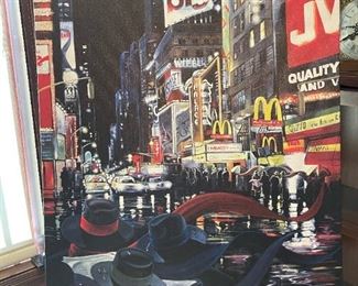 Signed Limited Edition Giclee "Agent Provocateur" by VICTOR OSTROVSKY