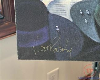 Signed Limited Edition Giclee "Agent Provocateur" by VICTOR OSTROVSKY