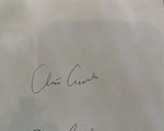 Signed First Editions by CLIVE CUSSLER