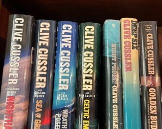 Signed First Editions by CLIVE CUSSLER