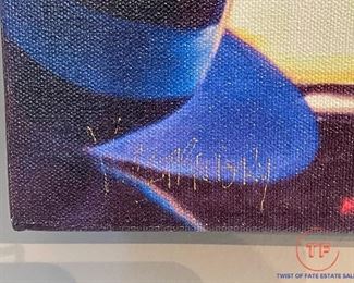 Signed Limited Edition Giclee "London Contact" by VICTOR OSTROVSKY