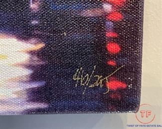 Signed Limited Edition Giclee "London Contact" by VICTOR OSTROVSKY