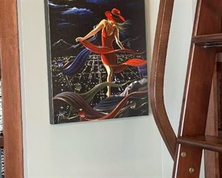 Signed Limited Edition Giclee "Walking the Edge" by VICTOR OSTROVSKY