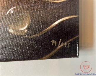 Signed Limited Edition Giclee "Walking the Edge" by VICTOR OSTROVSKY