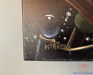 Signed Limited Edition Giclee "Walking the Edge" by VICTOR OSTROVSKY