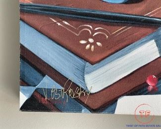 Signed Limited Edition Giclee "Walking the Edge" by VICTOR OSTROVSKY