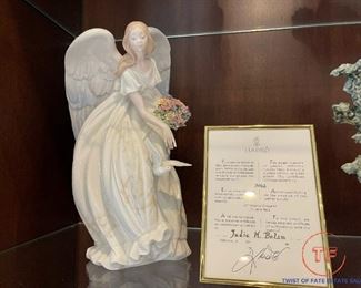 LLADRO "Flowers of Peace" 1867 Signed Limited Edition