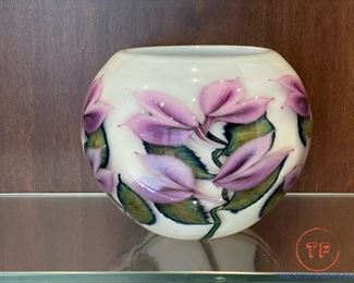 LOTTON Art Glass Vase signed by DAVID LOTTON 2000